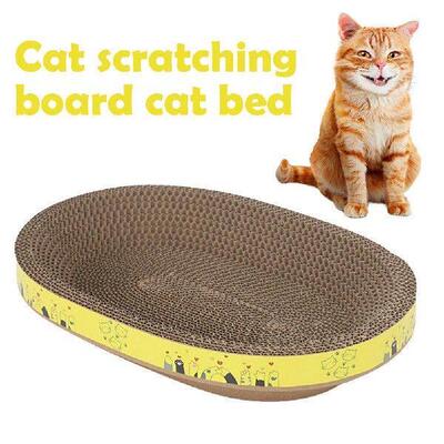 Corrugated Cat Scratcher Scratching Board Protect Furniture