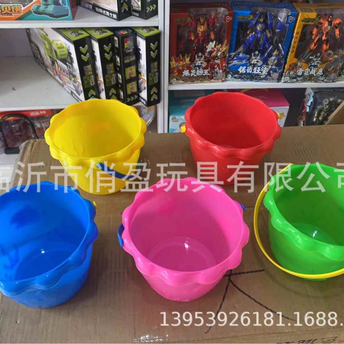 320个装,玩具桶沙滩桶沙子桶钓鱼花边玩具桶决明子桶儿童戏水桶