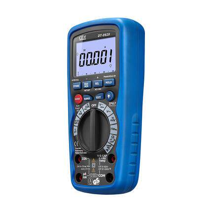 CEM华盛昌DT-9929专业防水型数字1000V过载保护真有效值万用表