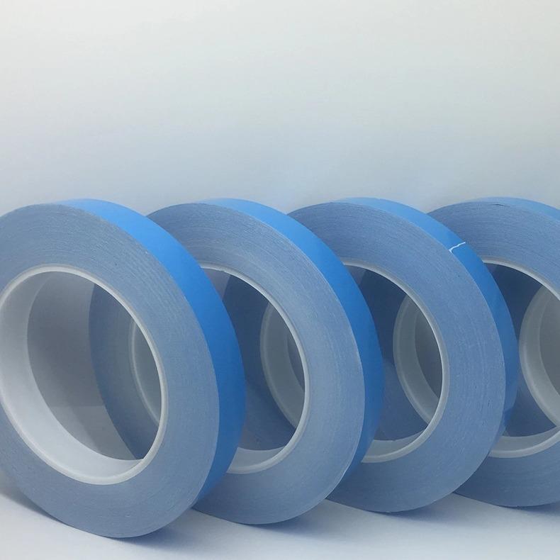 led导热双面胶带 灯条背胶 灯带背胶蓝膜导热高温绝缘模组铝基板