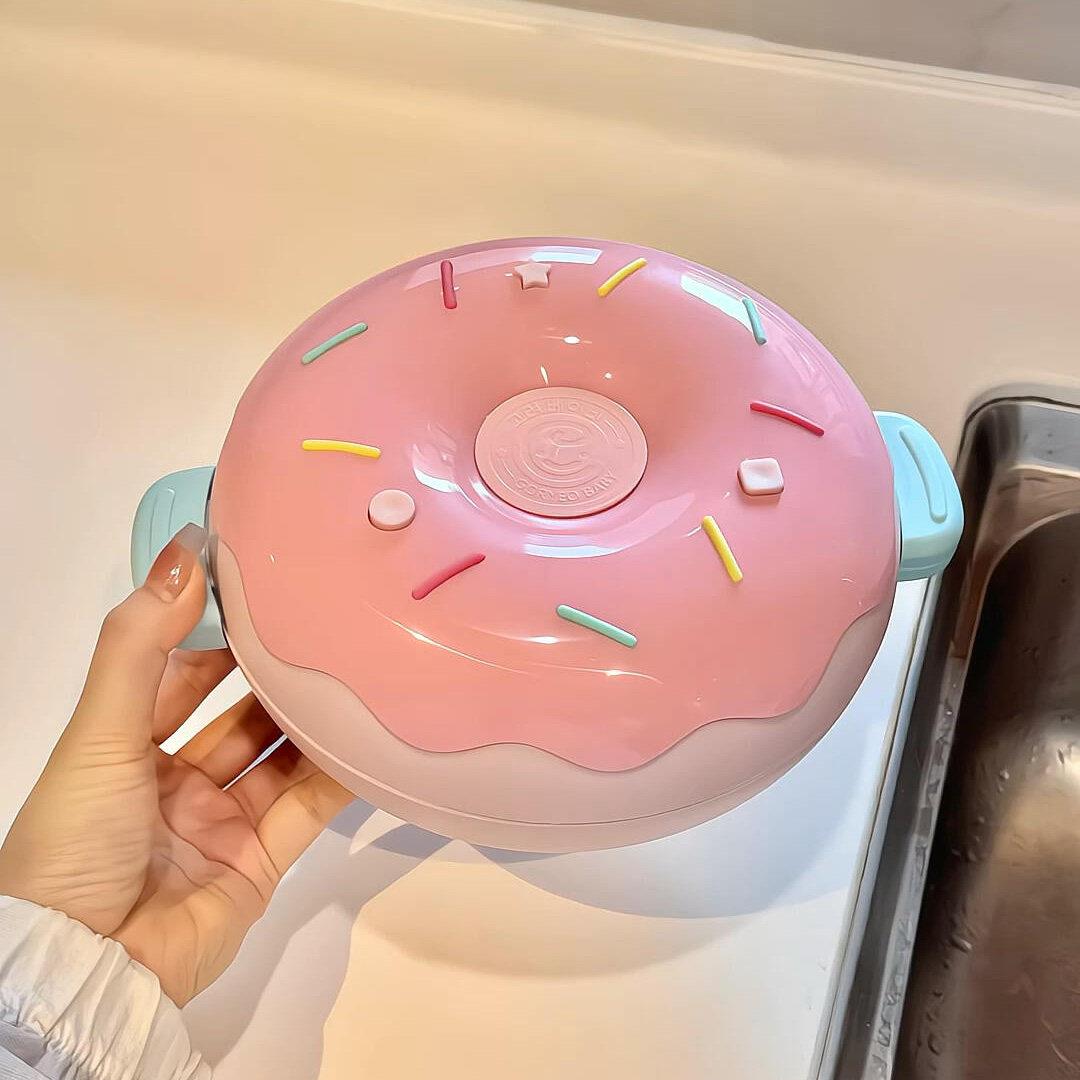 宝宝副食品碗婴儿专用保温注水儿童不锈钢餐盘吸盘注水碗分格盘餐