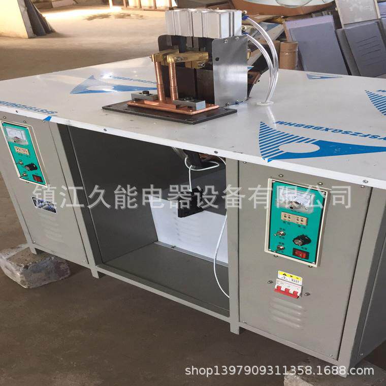 气动点焊点机久能电器加工DC1200-2型台式气动双头精密点焊机