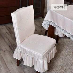 简约现代连体椅套布艺加厚椅子罩家用座椅套换鞋凳套餐椅套凳罩套