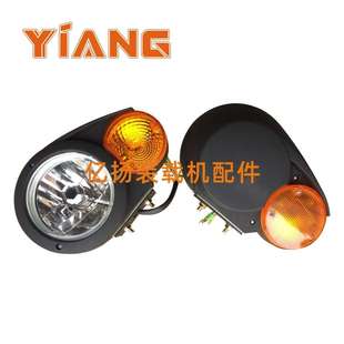 655D铲车652 山工装 630 载机配件650B 30E前大灯工作灯后尾灯 50F