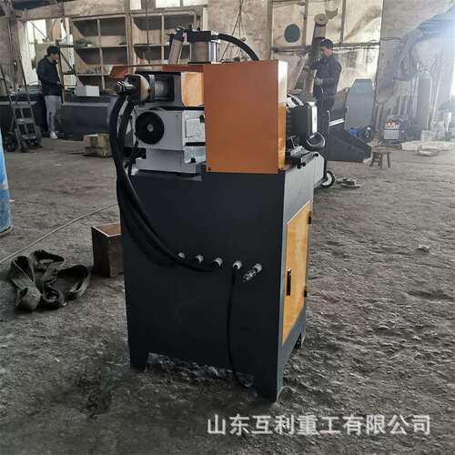 无毛刺金属圆管80单头倒角机 高精度单头气动倒角机 托料式倒角机