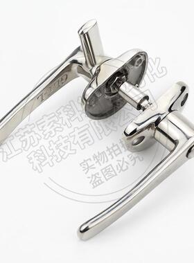 304不锈钢旋转密闭门把手自动化设备拉手蒸柜商厨门扣手BS601