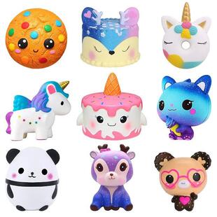 Jumbo Cake Panda Horse Animal Unicorn Kawaii Squishy Deer