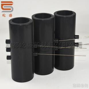 氟胶套耐高温耐高压耐油导电内置不锈钢电极FKM异形件护套