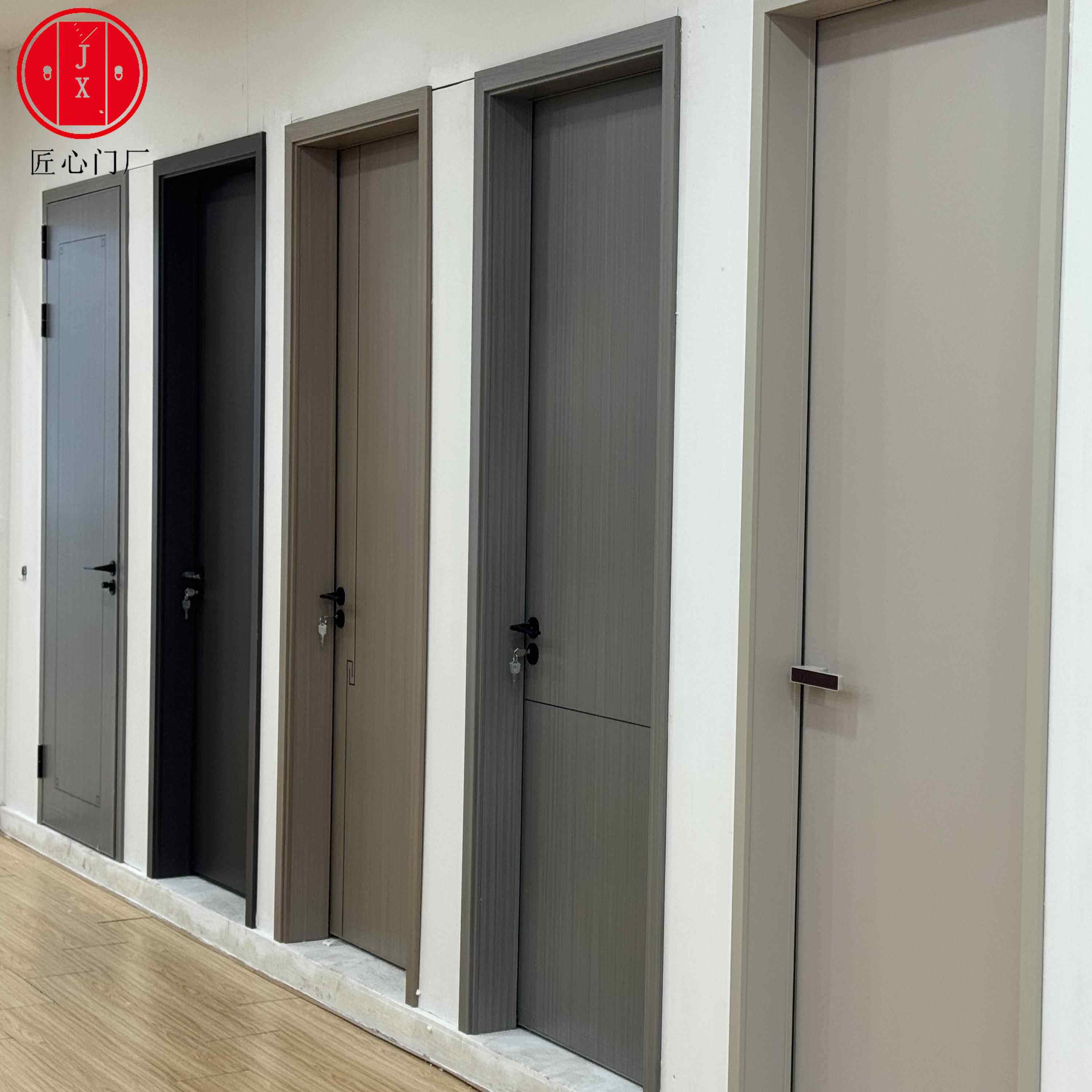 全铝门房间门卧室门隔音门防潮铝合金蜂窝铝套装门室内门定制房门