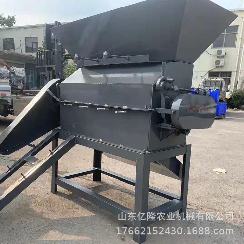 高产量麦片压扁机油坊榨油黄豆藜麦挤扁机花生高粱破瓣机