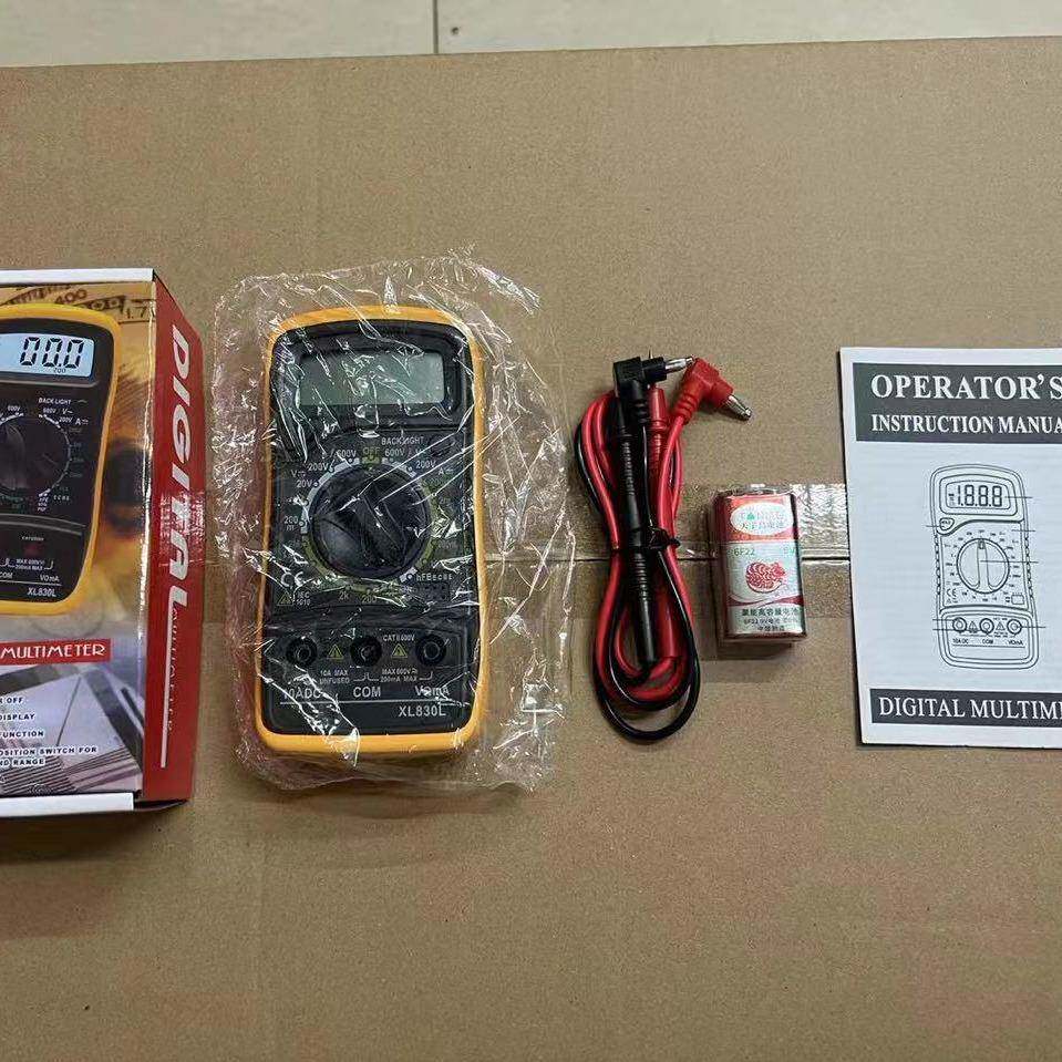 数字万用表XL830L高精度数显万能表电工多功能测电阻电压仪表仪器