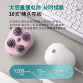 头部按摩器 头皮按摩仪龙抓手头皮揉捏按摩机 充电电动式