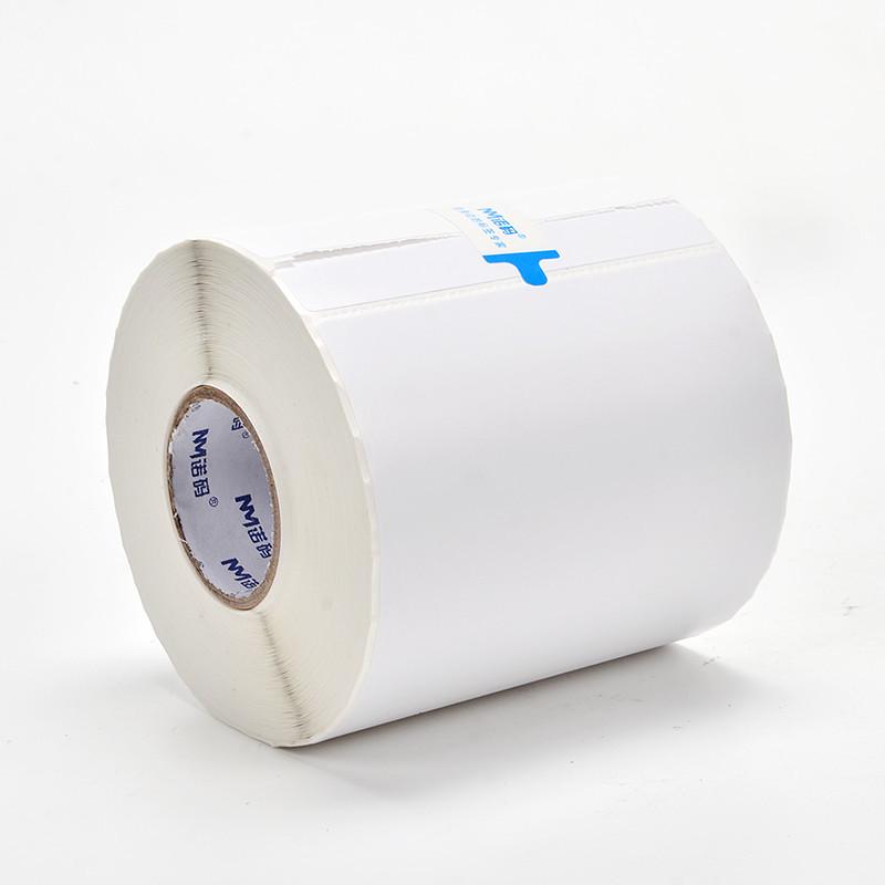 诺码铜版纸不干胶标签碳带条码纸铜板不干胶打印机空白贴纸防水