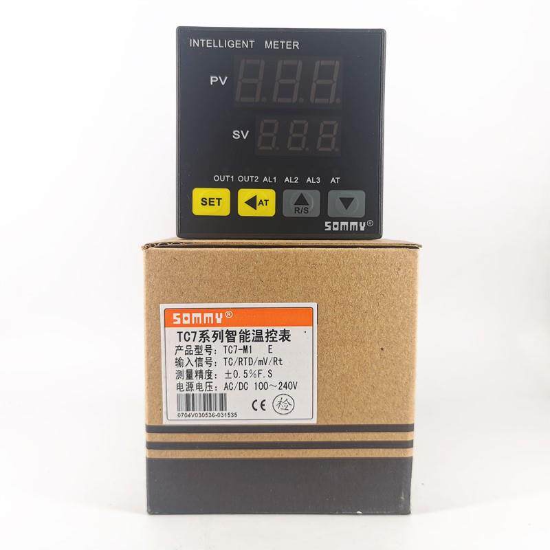 松美SOMMY电子温控器TC7/TC6/TC4/TC8/TC80/TC9-M1 PID数显温控仪