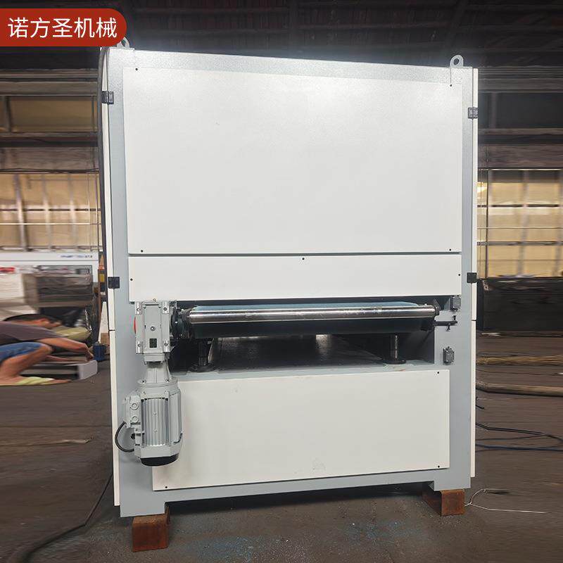 青岛金属加工设备金属门框钢板去毛刺抛光机不锈钢扶手镜面砂光机