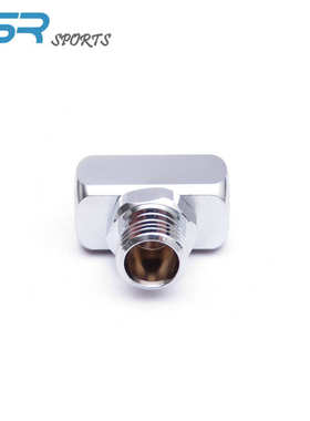 潜水调节器接bcd3通三通接头 1*9/16-18 2A UNF to 2*3/8-24 UNF