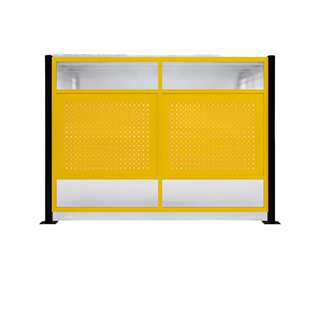 车间网隔离网安全冲加厚围挡仓库通道隔断物流护批发护栏孔