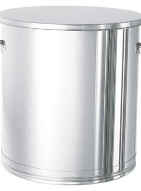 带平盖不锈钢桶 带把手 4-100L NITTO KINZOKU 61-0747 5-157