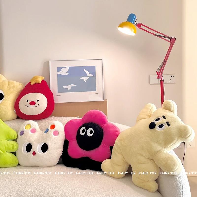 多巴胺抱枕沙发客厅摆件少女心可爱卡通公仔女生睡觉靠垫床上玩偶