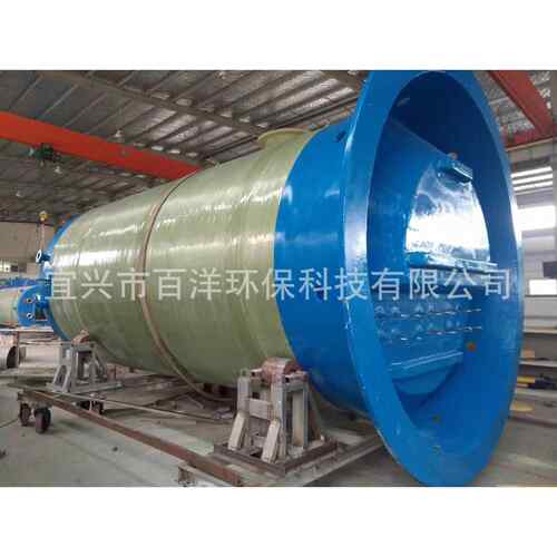 污水提升泵站一体化设备地埋式玻璃钢污水泵站 一体化泵站