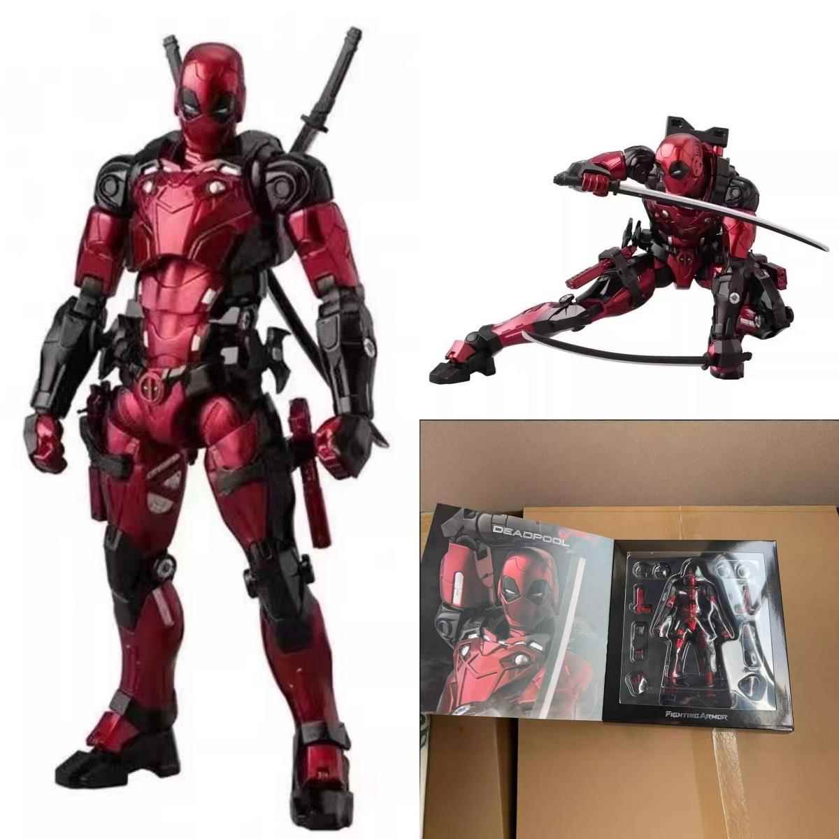 国产优质版千值练 模型手办UC Fighting Armor 死侍 可动手办玩具