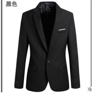 Suit slim Jacket 外贸男西服korean coat casual blazer man Men