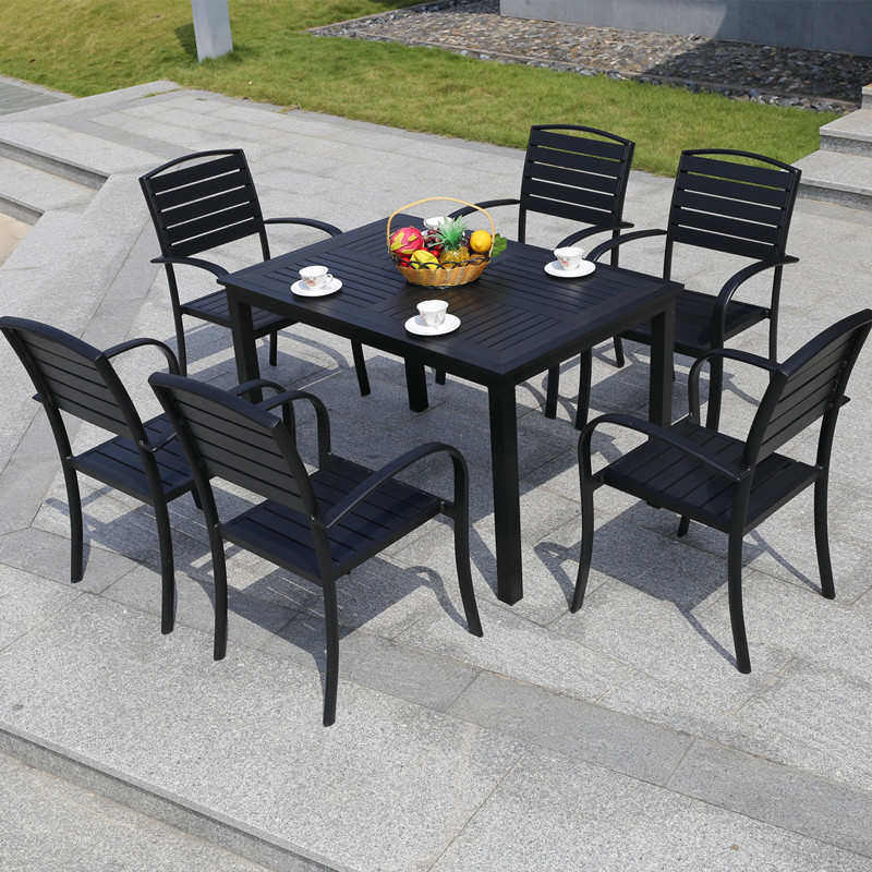 户外桌椅庭院露天民宿木塑木桌椅组合阳台休闲酒吧咖啡厅室外桌椅,商业/办公家具,商用藤编家具,淘宝优惠券,粉丝福利购,淘宝优惠卷