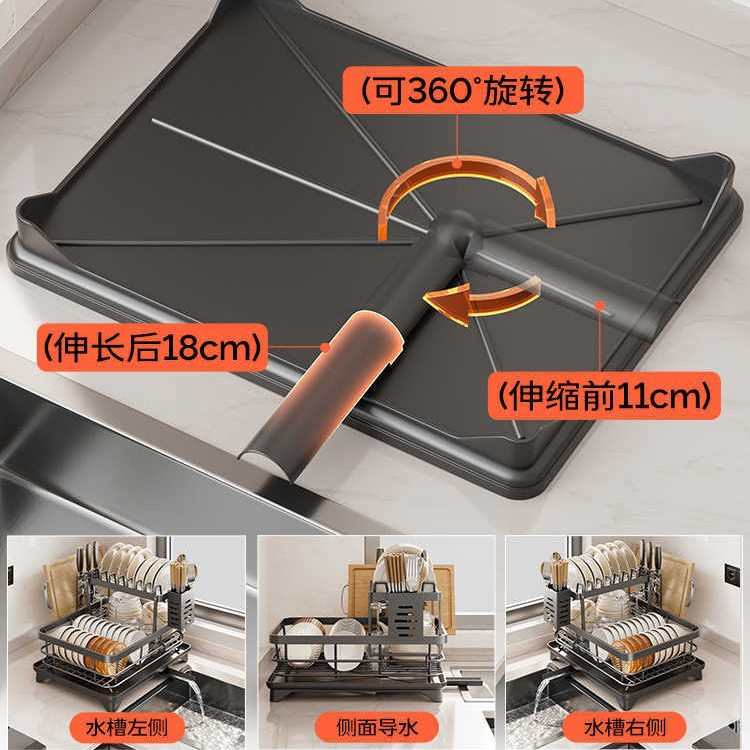 碗收纳碗筷架碗柜可拆卸沥水收纳碗盘多功能厨房架物置架餐具家用