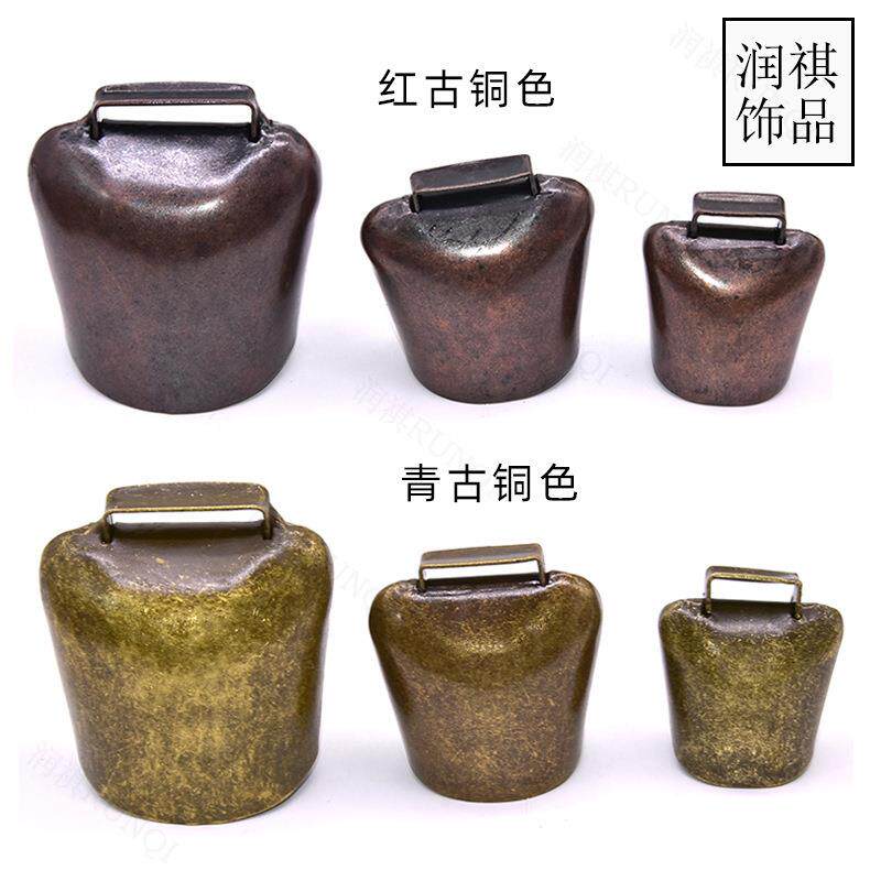 工厂直销加厚牛羊铃铛防走失铃铛复古铃铛超响牛铃牧羊铃铛