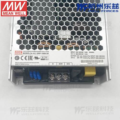 UHP-100-24 C10000W 24V 2A UHP-1000明纬P4F性能超薄电源