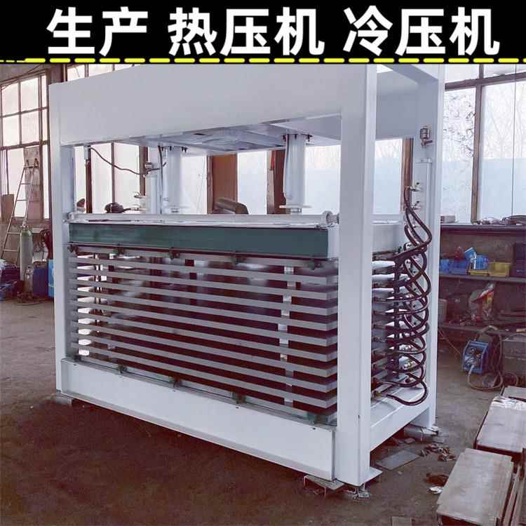 三层加热式木工多层热压机免漆门复合门贴木皮板材家具粘合冷压机