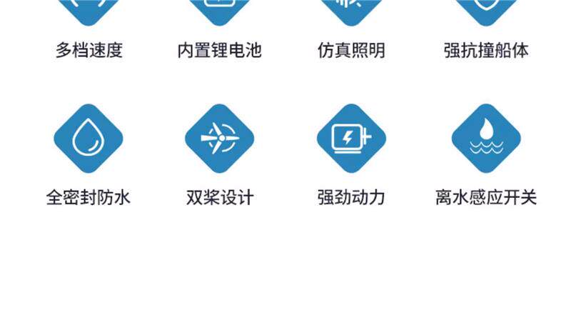 товар из китая 儿童迷你遥控船玩具可下水rc快艇游水上电动小型轮船模型2025新款