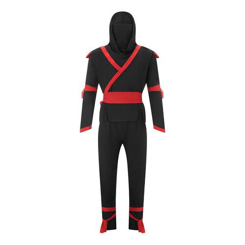 Men's and women's performance costumes, black stage