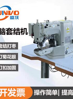 430D电脑套结机套结打枣钉扣加固打菊花眼打小花样机电脑打方框机