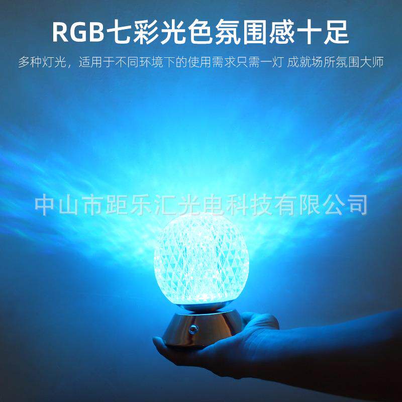 网红led充电台灯酒吧桌面灯创意餐厅清吧夜店氛围灯户外小夜灯