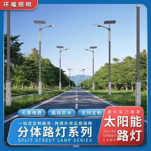 厂家直销4米6米led新农村高杆灯国风市政工程超亮电路灯