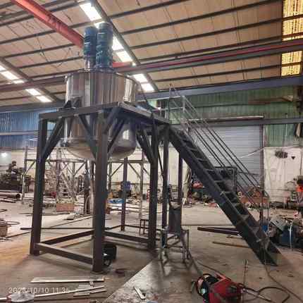 供应液体搅拌机不锈钢搅拌罐洗衣液搅拌桶染发剂搅拌机