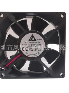 储能新能源台达AFB0812SH轴流风扇 8025 12V 0.34A 双滚珠原装