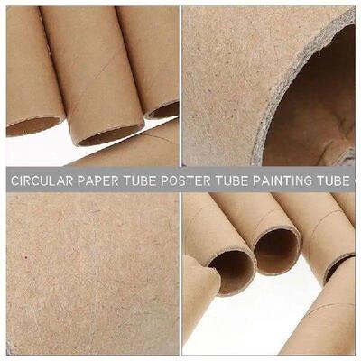 15 Pcs Round Paper Tube Thick Cardboard Diy Mini Tubes Pipe