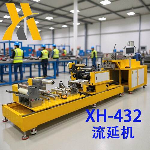 广东锡华XH-432-35 流延机 TPU POE EVA 热塑弹性体薄膜机