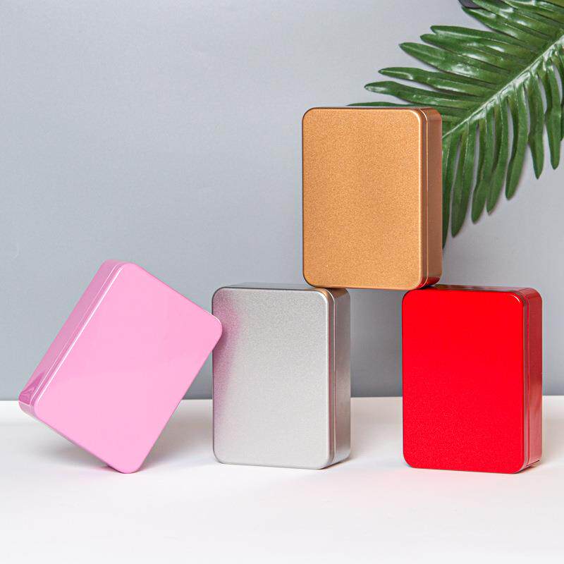 创意140马口铁盒大号长方形卡片盒婚庆回礼马口铁包装喜糖铁盒