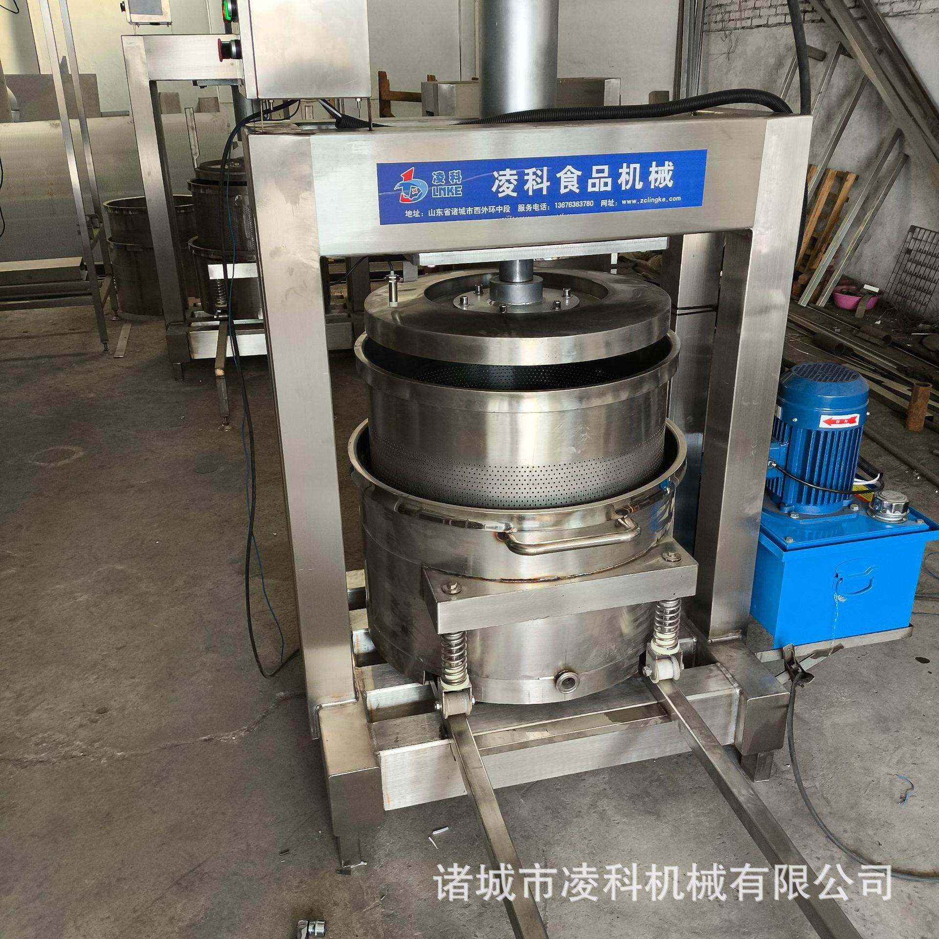 中药榨汁机高效液压式可压蒲公英、桑叶、车前草等绿色药材