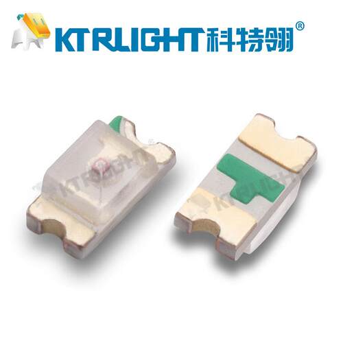 背光0603反极黄灯发光二极管 黄光灯珠 1608黄色背光专用贴片LED