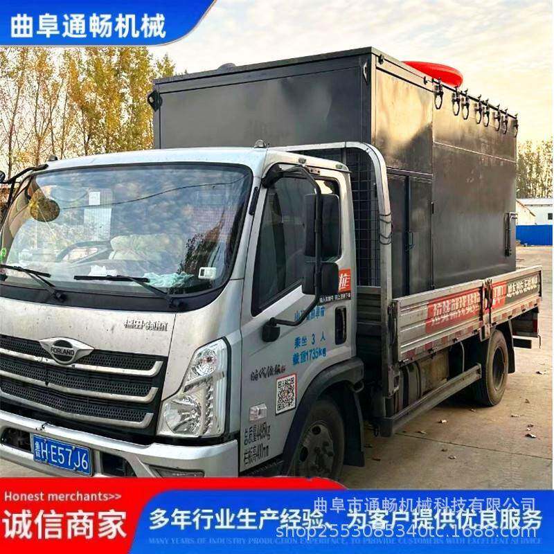 新疆热电厂窑炉清灰机液压自卸式方箱吸灰车150型5米机箱吸尘车