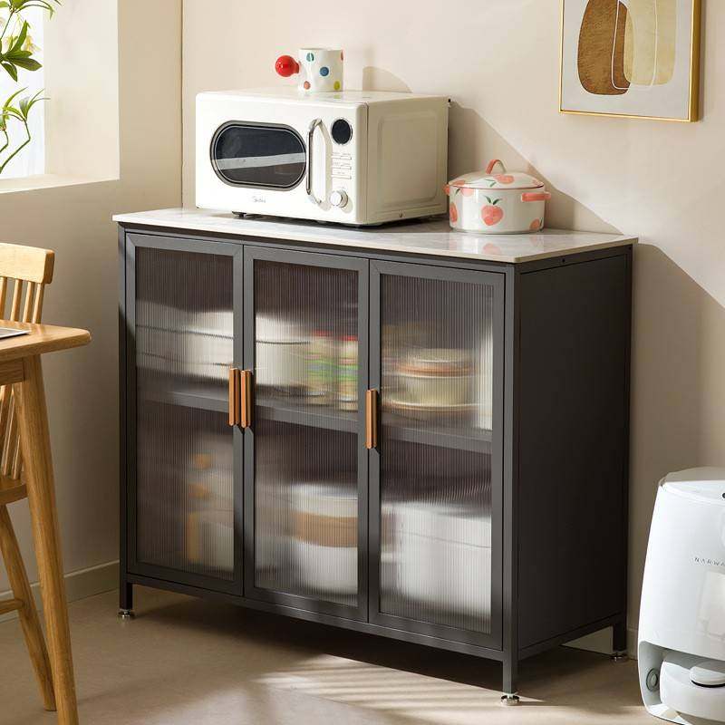 厨房置物架落地多层收纳架橱柜岩板餐边柜多功能微波炉架子储物柜,厨房/烹饪用具,抹布架/厨房清洁收纳架,淘宝优惠券,粉丝福利购,淘宝优惠卷