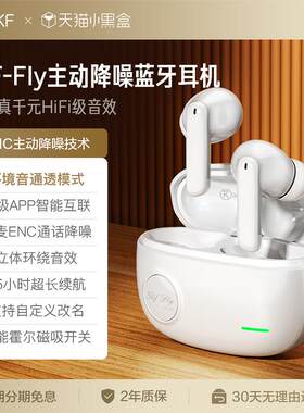 IKF FlyiKF Fly主动降噪无线 线蓝牙耳机ANC入耳式游戏耳机运动通