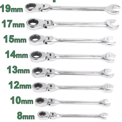 度转向活头棘套轮扳手件手495工具大全动修船舶家用汽工具