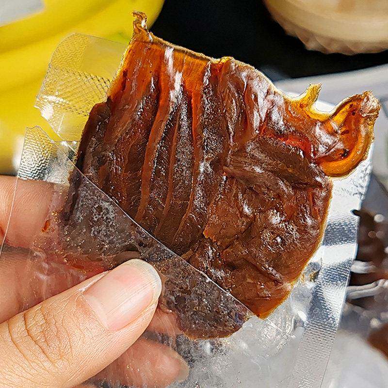 新疆包邮蜜汁牛腱子肉温州风味湖岭特产牛肉干 干真空独立包装礼
