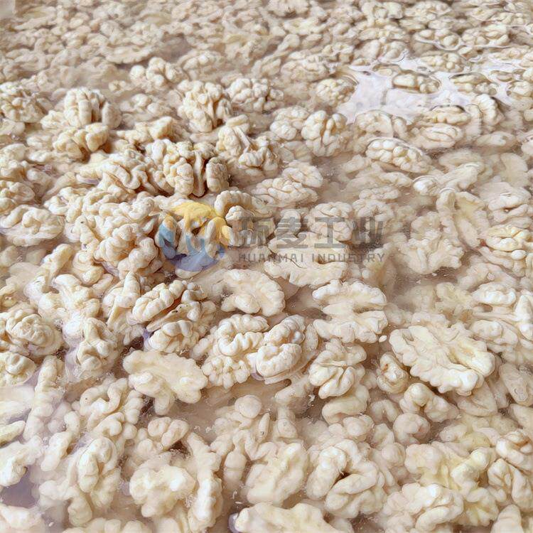 环麦牌核桃jia工机自动化核桃仁去皮机核桃仁脱皮机
