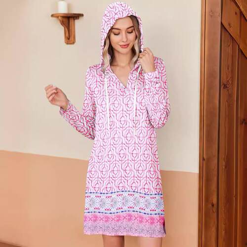Concealer Dress Beach Sunscreen Long Sleeve Shirt Dress